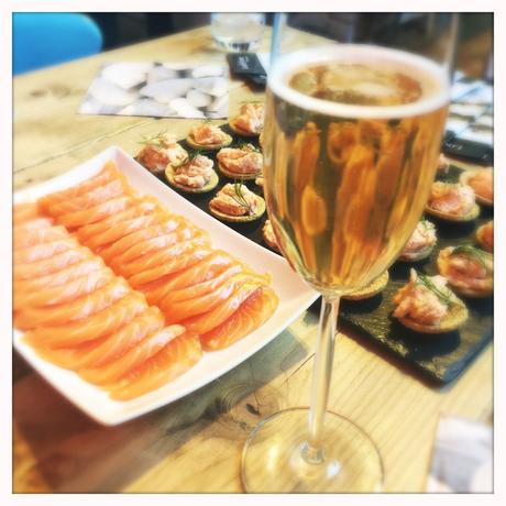 Loch Fyne & Fyne Ales launch Foodie beer “This Gose” Loch Fyne oyster bar Fyne ales this goes seafood salmon Glasgow foodie explorers
