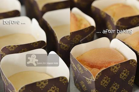 Liu Sha Salted Egg Yolk Hokkaido Chiffon Cupcakes with real Flowy Custard Cream 流沙北海道牛奶蛋糕 Liu Sha Salted Egg Yolk Hokkaido Chiffon Cupcakes with real Flowy Custard Cream 流沙北海道牛奶蛋糕