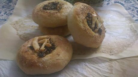 Bialy-Dish shaped Onion Filled Rolls , The Magic of  Baking Bread