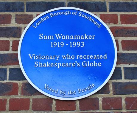 #plaque366 Sam Wanamaker #plaque366 Sam Wanamaker