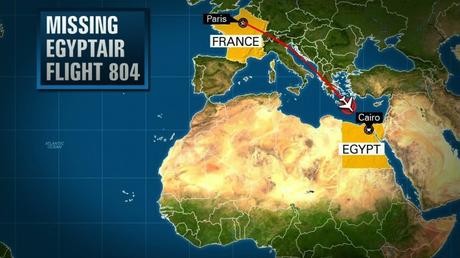Missing EgyptAir Flight 804 with 66 people aboard. Missing EgyptAir Flight 804 with 66 people aboard.