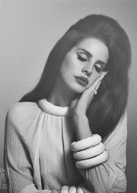 Lana Del Rey Hairstyles and Make Up