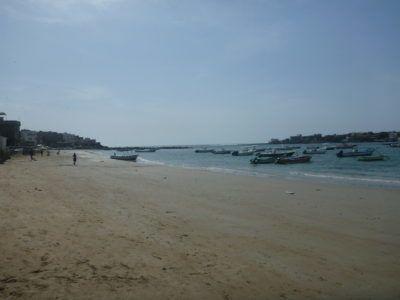 Friday’s Featured Food: Barbecued Fish and Flag Beer on N’Gor Beach, Dakar, Senegal N'Gor Beach, Dakar, Senegal