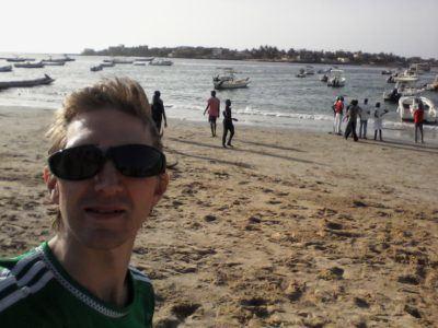 Friday’s Featured Food: Barbecued Fish and Flag Beer on N’Gor Beach, Dakar, Senegal N'gor beach, Dakar, Senegal