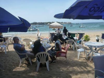 Friday’s Featured Food: Barbecued Fish and Flag Beer on N’Gor Beach, Dakar, Senegal Friday's Featured Food: Barbecued Fish and Flag Beer on N'Gor Beach, Dakar, Senegal