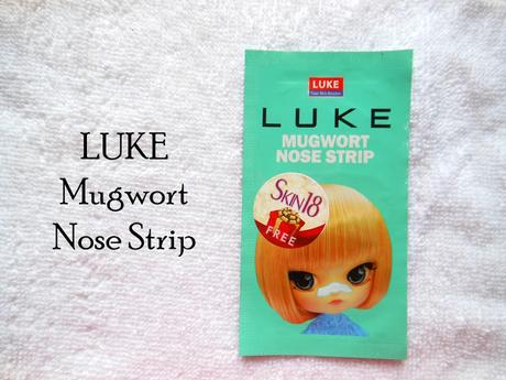 Luke Mugwort Nose Cleansing Strip Review Luke Mugwort Nose Cleansing Strip Review