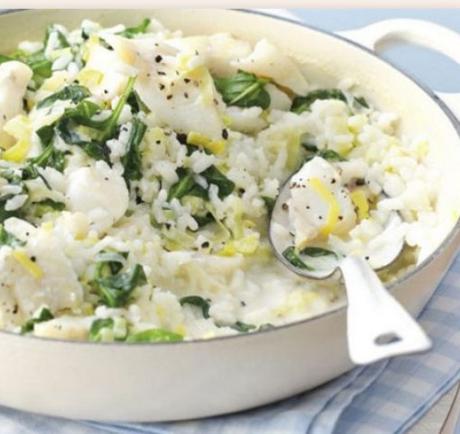 Top 10 Amazing Succulent Seafood Recipes For Haddock Smoked Haddock & Leek Risotto