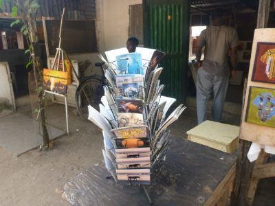 Stroking Crocodiles at Kachikally Pool, Bakau, The Gambia Souvenirs from The Gambia