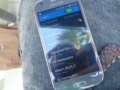My Five Star Paradise: Living It Up at the Coco Ocean Resort and Spa, The Gambia WiFi on my phone