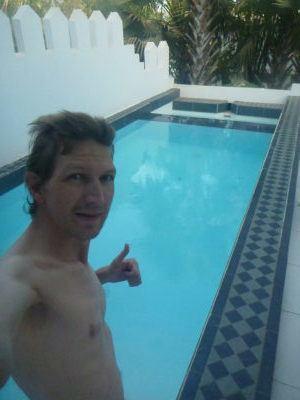 My Five Star Paradise: Living It Up at the Coco Ocean Resort and Spa, The Gambia Going for a dip!
