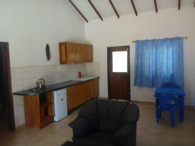 Staying at the Banana Lodge Apartments in Brufut Village, The Gambia Self catering kitchen at Banana Lodge
