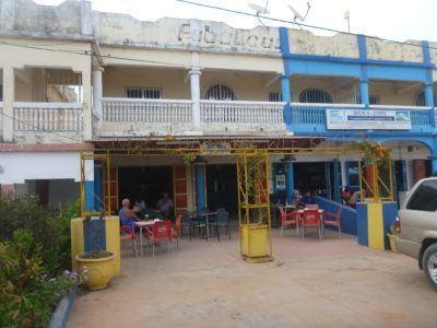 Staying at the Banana Lodge Apartments in Brufut Village, The Gambia Neil's Bar at Brufut