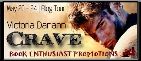 CRAVE (Exiled, #2) by Victoria Danann @bookenthupromo @vdanann Crave