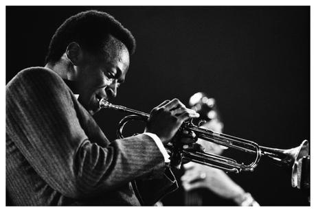 Miles Davis (1936-1991), playing in France 1967