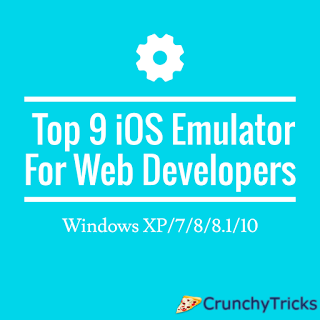 Top 9 iOS Emulator for Web Developers - Windows XP/7/8/8.1/10