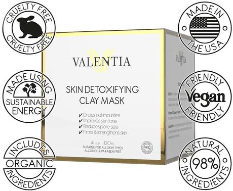 Face the Summer with Valentia's Skin Detoxifying Clay Mask