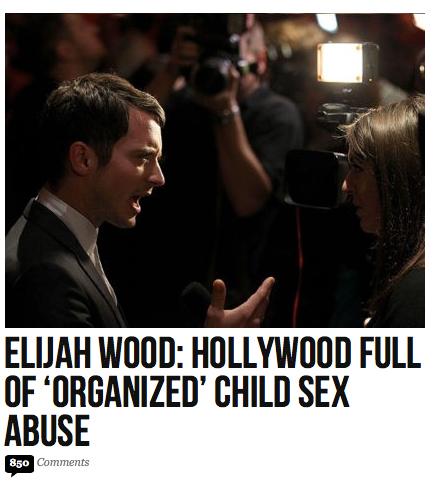 Have you wondered how all the young stars become perverted? elijah-wood-on-hollywood-pedophiles