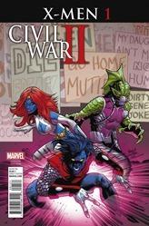 Civil War II: X-Men #1 Cover - Land Variant