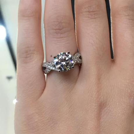 Tacori Engagement Rings From The Ribbon Line for #TacoriTuesday Tacori Ribbon engagement ring