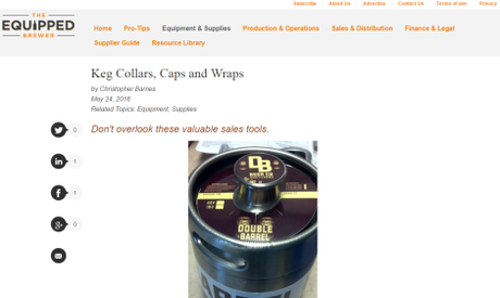 Equipped Brewer - Keg Collars