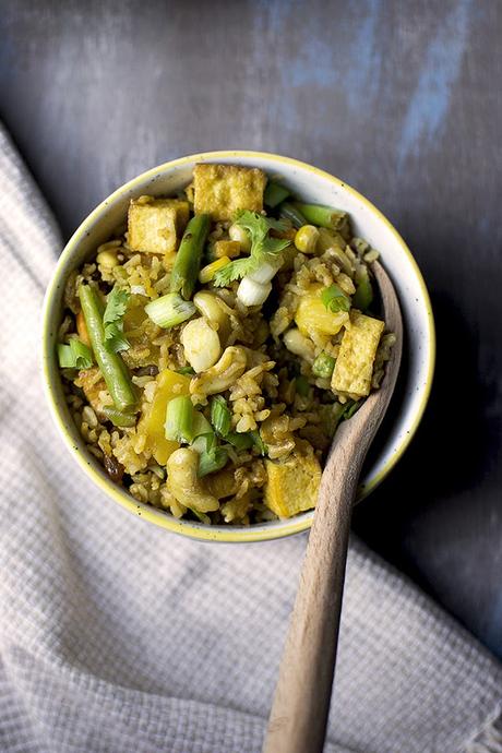 Thai Pineapple Fried Rice Khao Pad Sapparot
