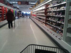 The Big Shop Sainsbury inside