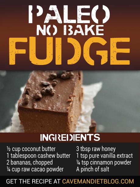Paleo Dessert Recipes: No Bake Fudge paleo dessert recipes fudge ingredient image