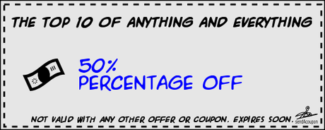 Top 10 Different Ways a Voucher Can Save You Money Percentage Off