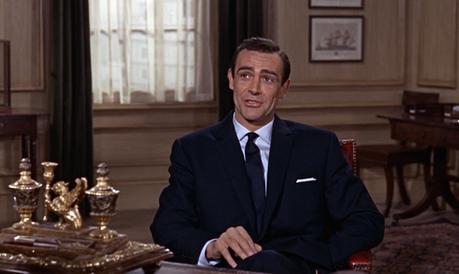 From Russia With Love – Bond’s Dark Navy Office Suit Bond accepts his latest mission with considerable enthusiasm.