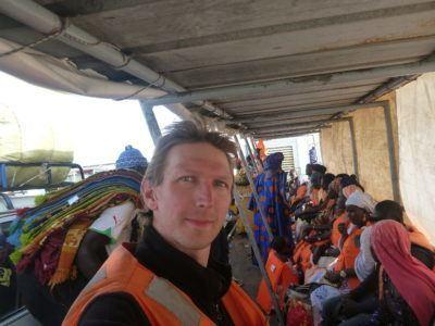 World Borders: My Crazy Adventure from Dakar in Senegal to Serrekunda, The Gambia Crossing Senegal by boat at Foundiougne, no backpack