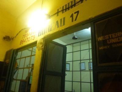 World Borders: My Crazy Adventure from Dakar in Senegal to Serrekunda, The Gambia Barra ferry port, Gambia
