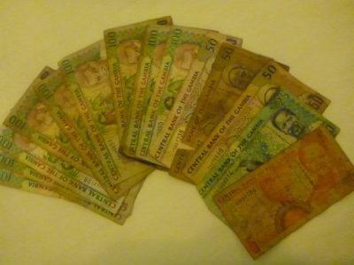 World Borders: My Crazy Adventure from Dakar in Senegal to Serrekunda, The Gambia Gambian Dalasi