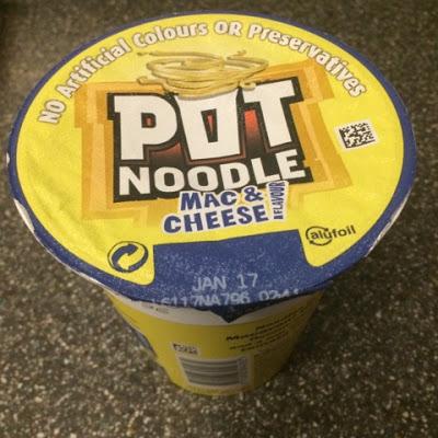 Today's Review: Pot Noodle Mac & Cheese