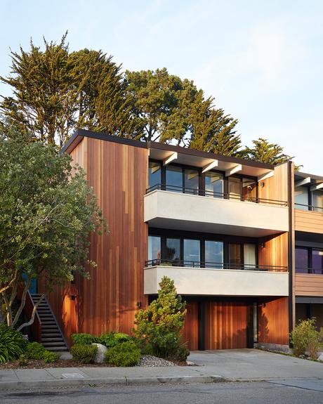Two-story Eichler residence in San Francisco