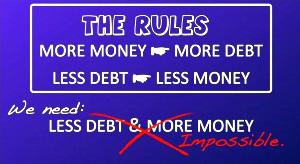 The Rules of a Debt-Based Monetary System [courtesy Google Images]