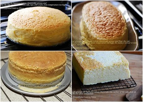 Japanese Cotton Cheesecake (A record on my attempts) Japanese Cotton Cheesecake (A record on my attempts)