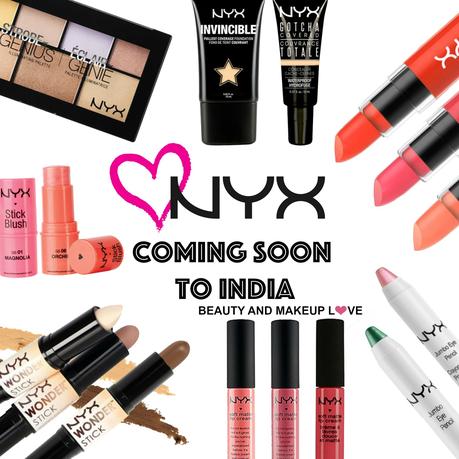 NYX Coming Soon to India!