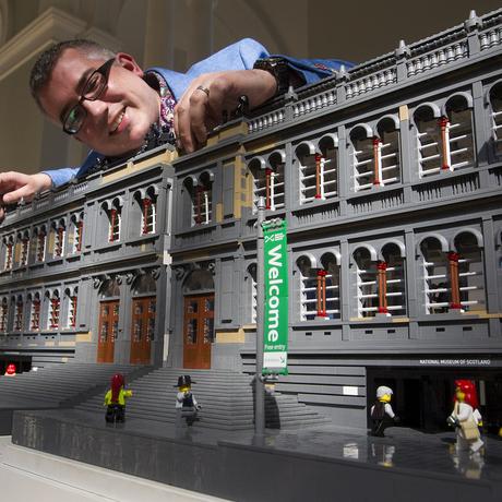 LEGO nut creates incredible model of national museum LEGO nut creates incredible model of national museum