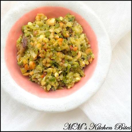 Maharashtrian Thecha (Spicy Green Chilli-Garlic Chutney)…spike and spark!