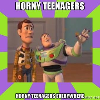 horny teenagers