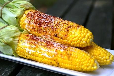 Slow Cooker Corn on the Cobb grilled corn 033