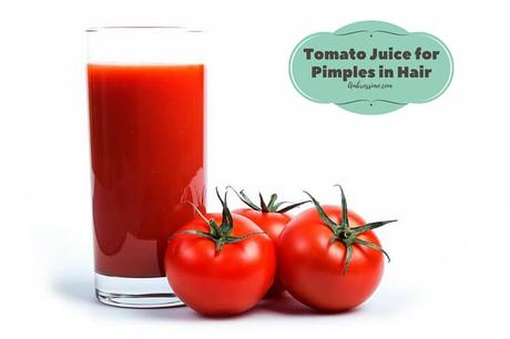 Tomato Juice for Scalp Acne
