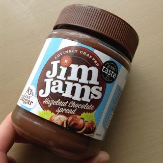 Jim jams hazelnut chocolate spread 