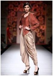 Dhoti Wraps with Stylish Tops Dhoti Wraps with Stylish Tops