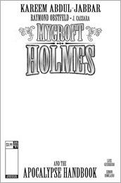 Mycroft Holmes: The Apocalypse Handbook #1 Cover E - Blank Mycroft Holmes: The Apocalypse Handbook #1 Cover E - Blank