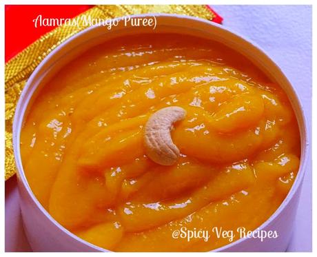 Aamras(Mango Puree) Recipe Aamras(Mango Puree) Recipe