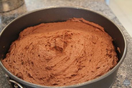 Anti-Gravity M&Ms Peanut Butter Chocolate Cake