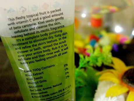 The Nature's Co Kiwi Exfoliating Body Wash Review
