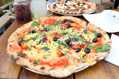Vegan Pizza at Ecco Pizzeria Leeds