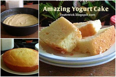 Amazing Yogurt Cake Recipe @ treatntrick.blogspot.com